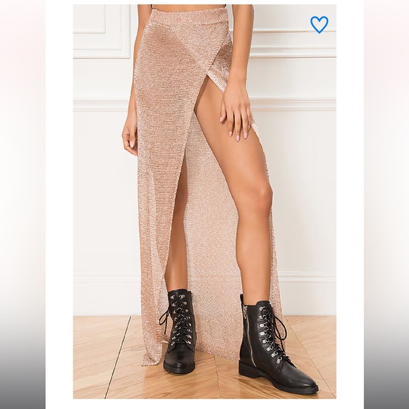 Superdown Keva Wrap Maxi Skirt - Picture 2 of 7